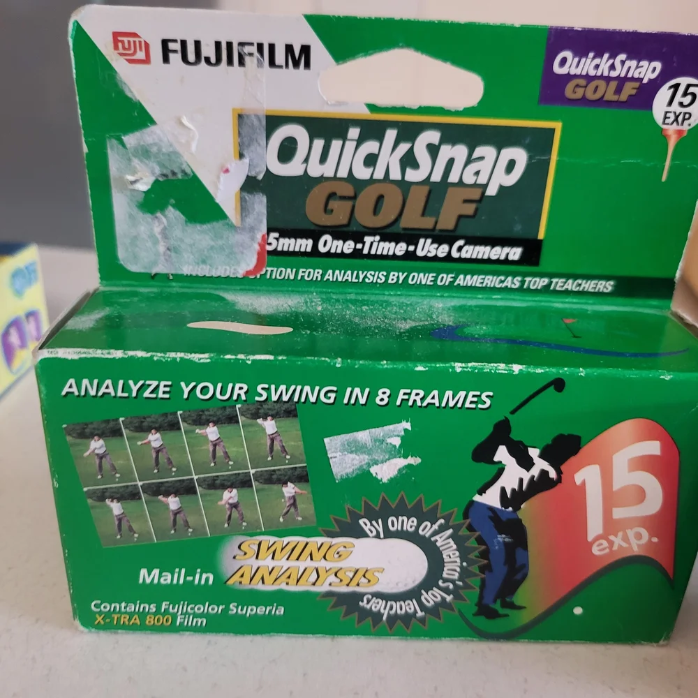 Fujifilm QuickSnap Flash XTRA Green Camera